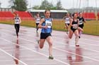 France Slater (Oaklands College) wins the 100 metres, British College Championships, Gateshead International Stadium.